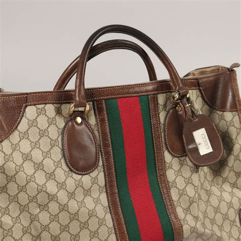 gucci anni 60 nera tela|Borse, accessori e abbigliamento vintage Gucci .